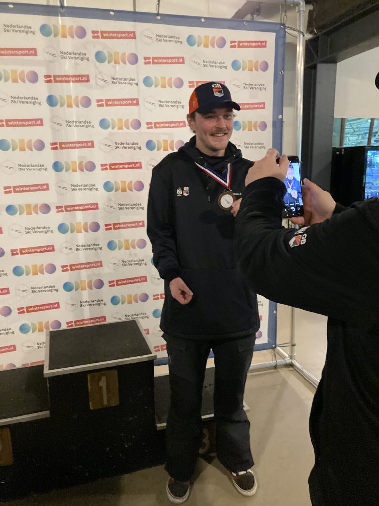 Para Snowboarder Matt Hamilton