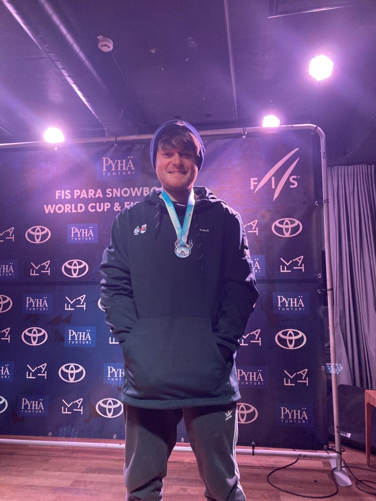 ParaSnowboarder Jack Silverwood