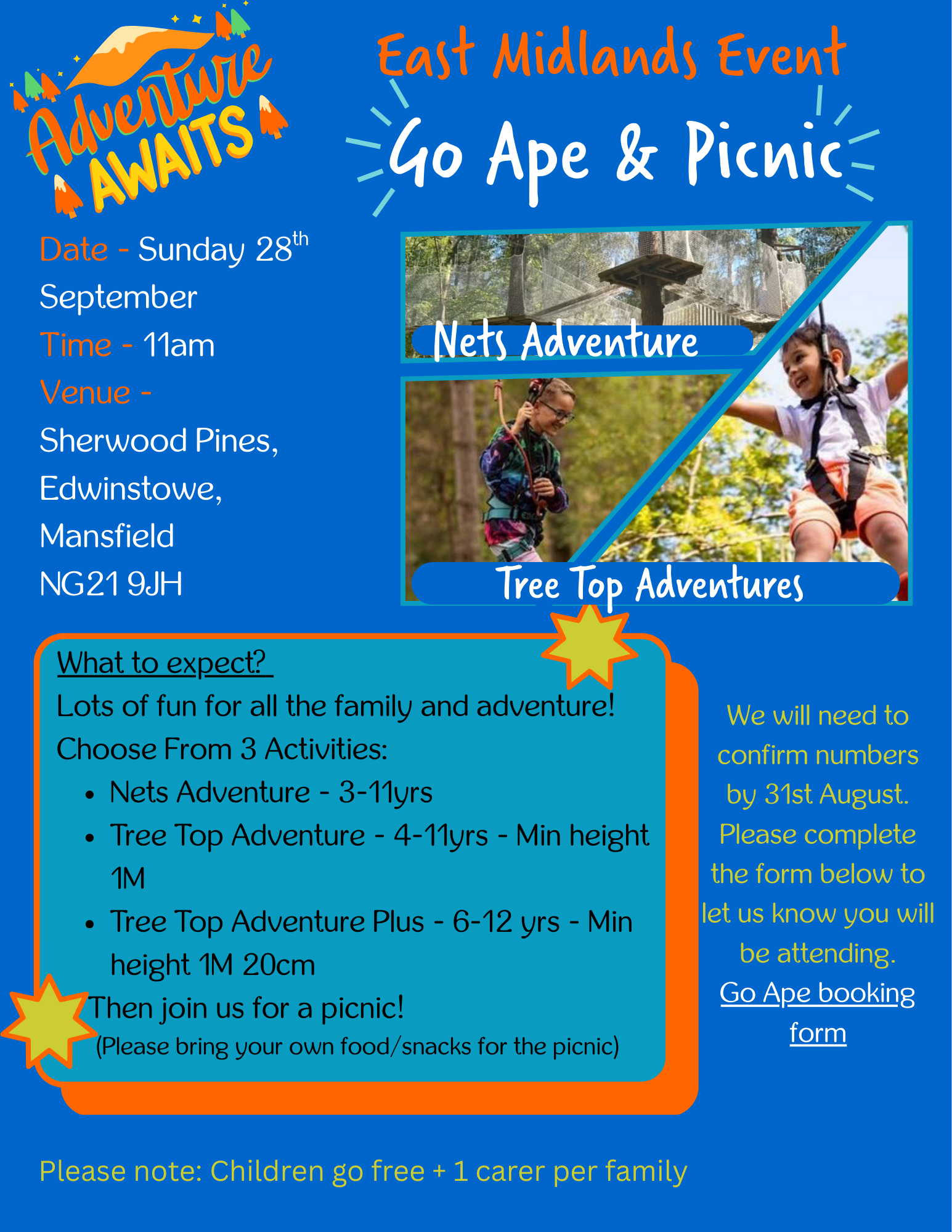 East Midlands – Go Ape