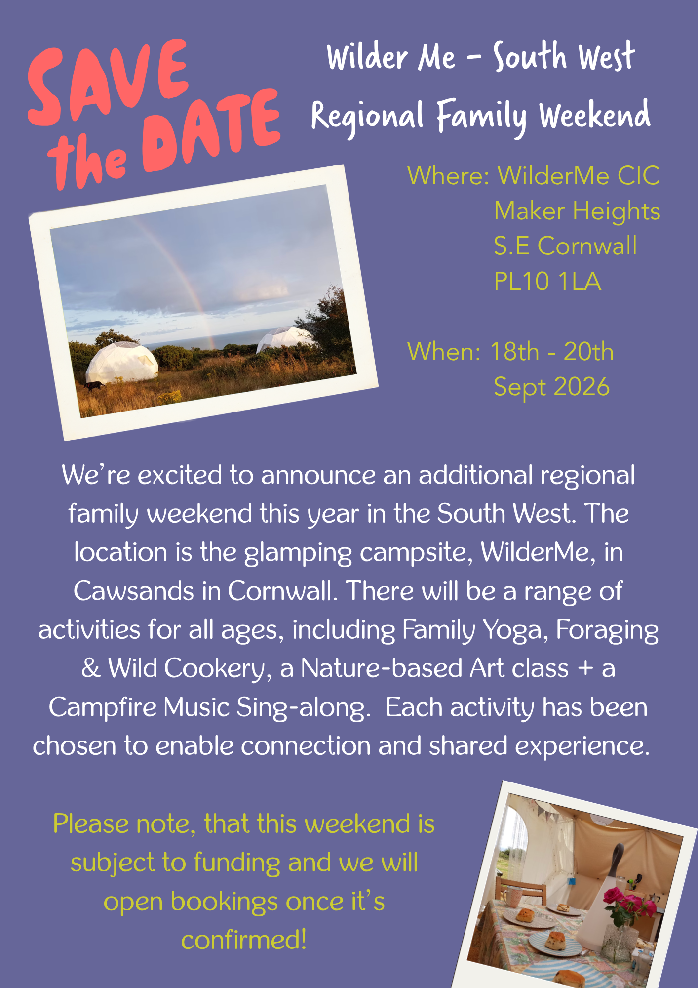 South West Regional Family Weekend