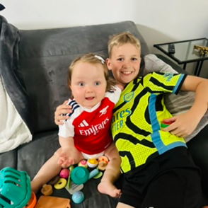 Brother Dexter with Ayla